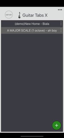 Guitar Tabs X : табулатуры для iOS — скриншот 3