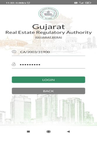 Gujarat Rera для Android — скриншот 1