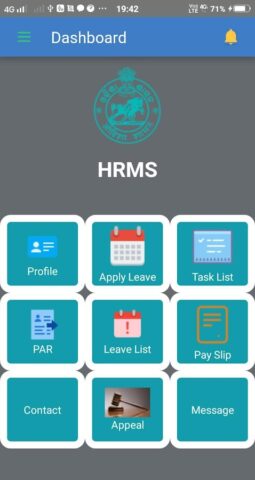 HRMS ODISHA для Android — скриншот 1