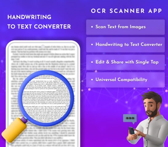 Handwriting to Text Converter для Android — скриншот 1