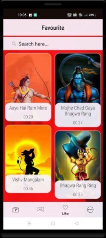 Hanuman Ringtones для Android — скриншот 5