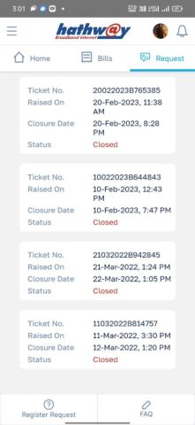 Hathway Broadband для Android — скриншот 4