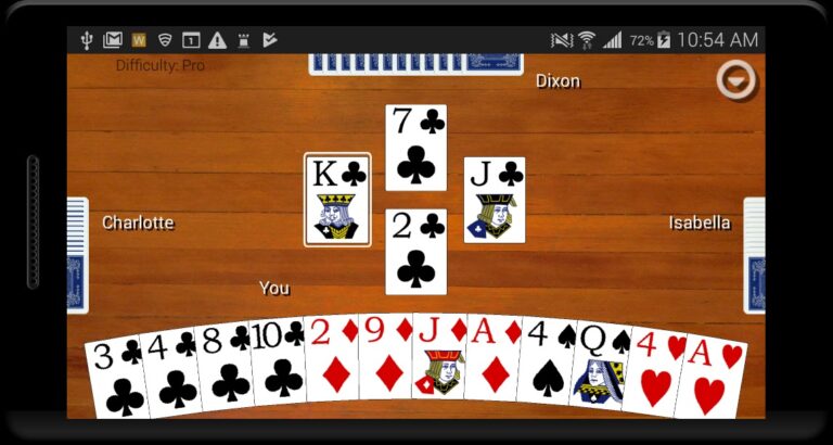 Hearts Card Classic для Android — скриншот 1