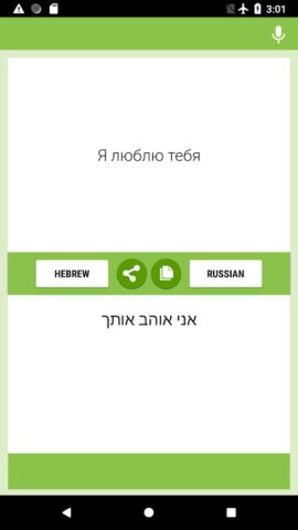 Иврит-Русский Переводчик для Android — скриншот 5