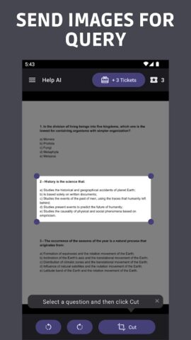 Help AI: Your Homework With AI для Android — скриншот 5
