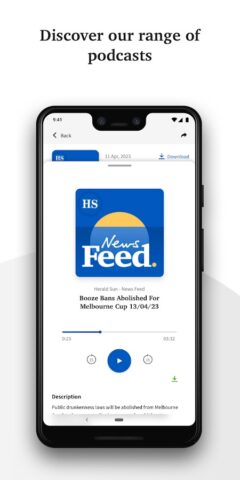 Herald Sun для Android — скриншот 5