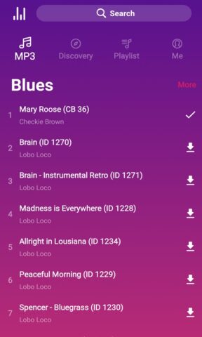 HiMusic： music player no wifi для Android — скриншот 2