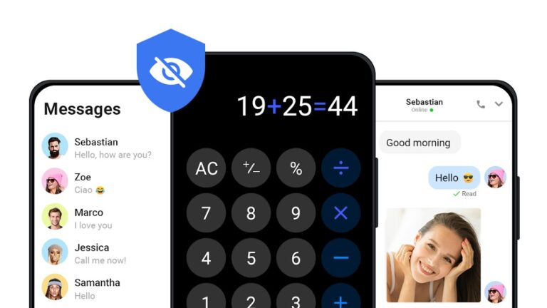 Скрыть сообщения – Личные SMS для Android — скриншот 2