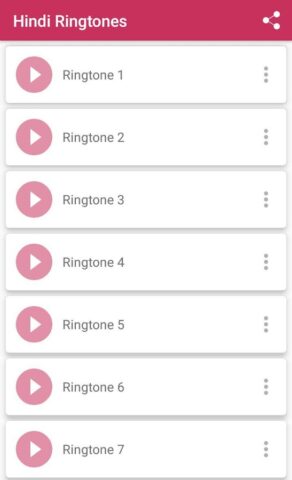 Hindi Ringtones для Android — скриншот 3
