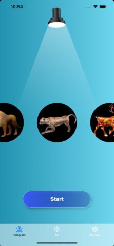 Hologram 3D для iOS — скриншот 1