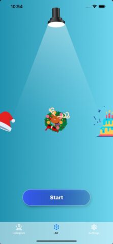 Hologram 3D для iOS — скриншот 3