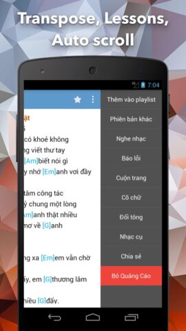 Hop Am Chuan — Guitar Tabs and для Android — скриншот 3