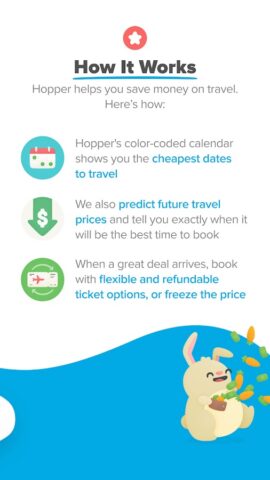 Hopper: Hotels, Flights & Cars для Android — скриншот 3