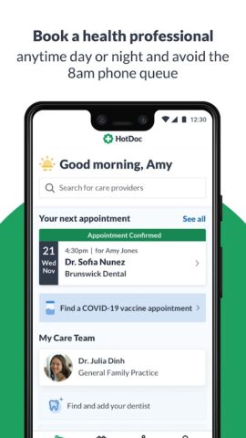 HotDoc для Android — скриншот 1