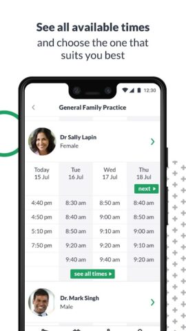 HotDoc для Android — скриншот 3