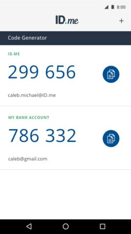 ID.me Authenticator — скриншот 2