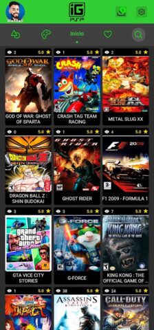 IGAMES PSP для Android — скриншот 2