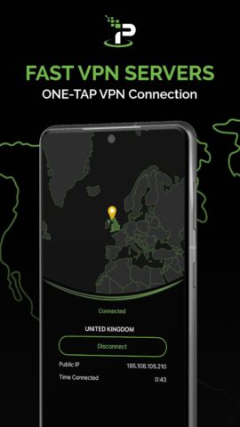 IPVanish: VPN Location Changer для Android — скриншот 1