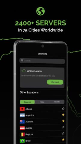 IPVanish: VPN Location Changer для Android — скриншот 2