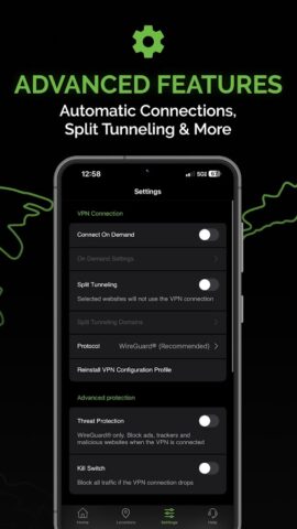 IPVanish: VPN Location Changer для Android — скриншот 4