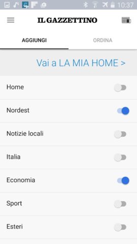 Il Gazzettino для Android — скриншот 4