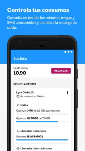 Soy Lebara — Área de cliente для Android — скриншот 2