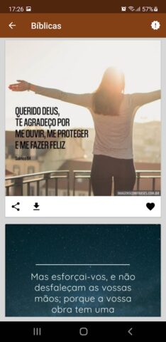 Imagens com Frases Bíblicas для Android — скриншот 4