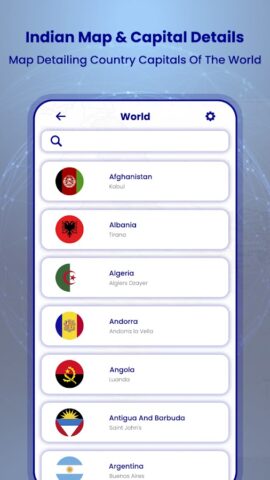 Indian States Capitals & Map для Android — скриншот 4