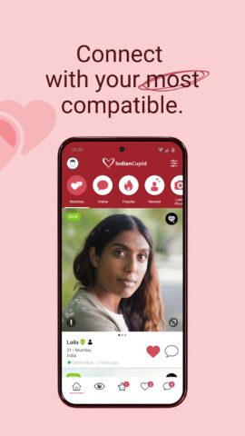IndianCupid: Indian Dating для Android — скриншот 3