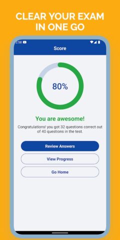Indiana BMV Practice Test для Android — скриншот 4