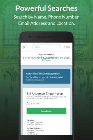 Instant Checkmate Search для Android — скриншот 1
