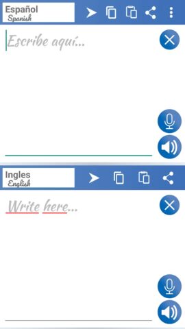 Мгновенное переводчик для Android — скриншот 1