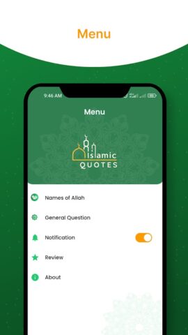Islamic Quotes : Motivation для Android — скриншот 5
