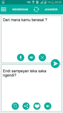 Javanese Indonesian Translator для Android — скриншот 2