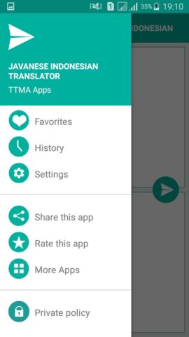 Javanese Indonesian Translator для Android — скриншот 3