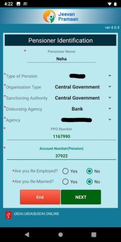 JeevanPramaan для Android — скриншот 3