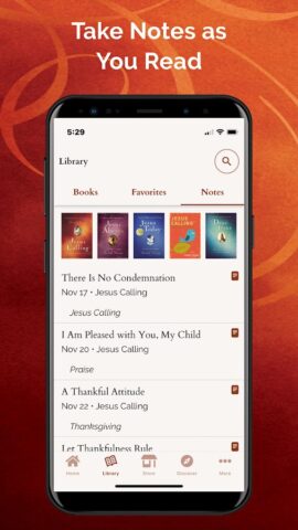 Jesus Calling Daily Devotional для Android — скриншот 3