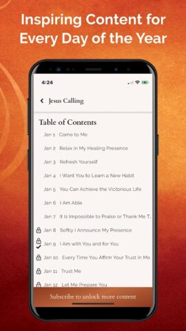 Jesus Calling Daily Devotional для Android — скриншот 4