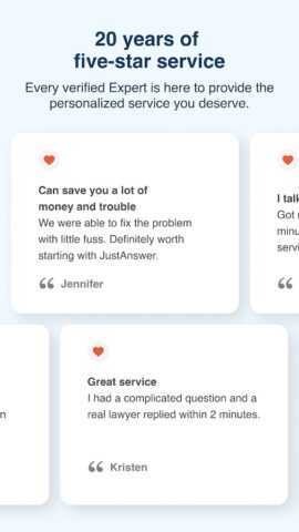 JustAnswer: Ask for help, 24/7 для Android — скриншот 5