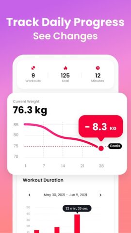 JustFit — Lazy Workout — скриншот 5