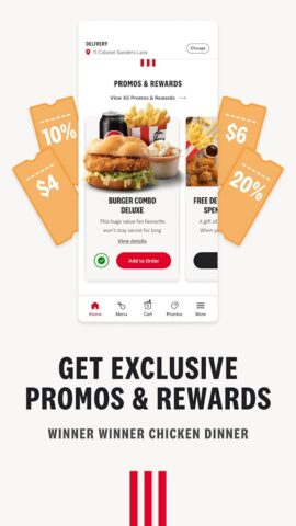 KFC — Order On The Go для Android — скриншот 1