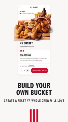 KFC — Order On The Go для Android — скриншот 3