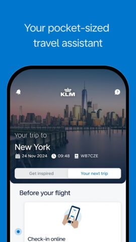 KLM — Забронируйте рейс для Android — скриншот 2
