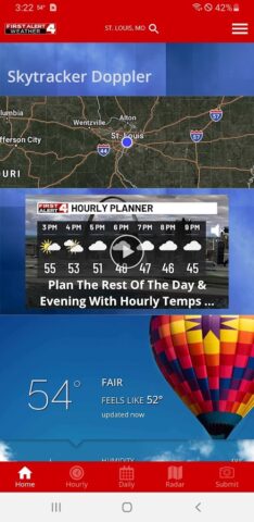 KMOV 4Warn Weather для Android — скриншот 1