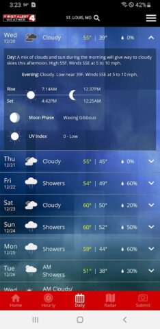 KMOV 4Warn Weather для Android — скриншот 3