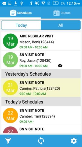 KanTime Mobile для Android — скриншот 1