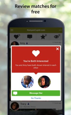KenyanCupid: Kenyan Dating для Android — скриншот 3