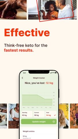 Keto Cycle: Keto Diet Tracker для Android — скриншот 2