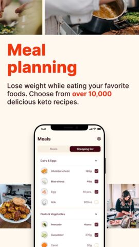 Keto Cycle: Keto Diet Tracker для Android — скриншот 5