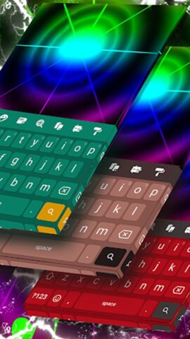 Keyboard With Sound Effects для Android — скриншот 3